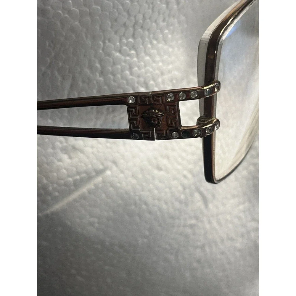 Versace MOD. 1114-B 1045 Bronze Eyeglasses Frames 54-18 130 Italy Designer Women